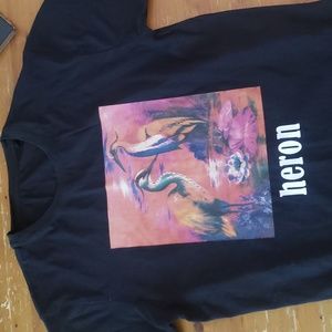 Medium Heron Preston black tshirt almost new excellent condition original